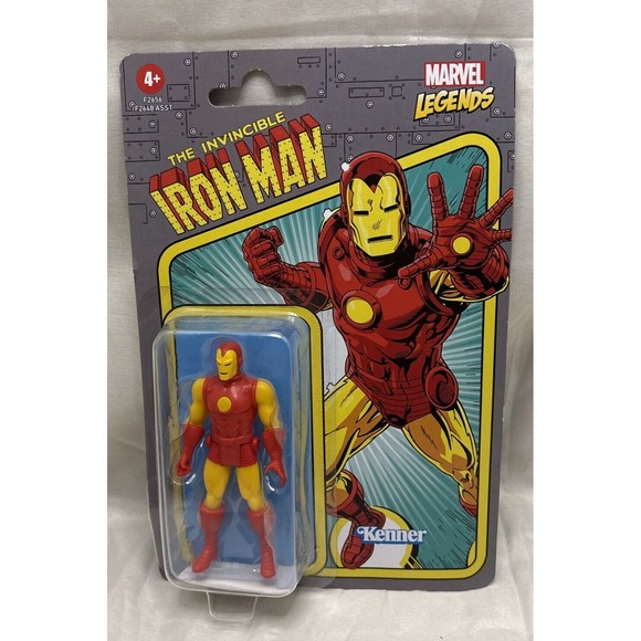 Hasbro Marvel Legends Retro Iron Man‎ 3.75" Action Figure - Picture 1 of 3